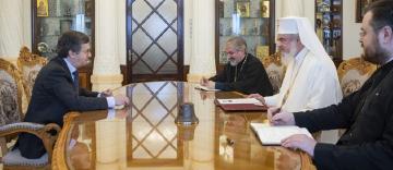 Noul Ambasador al Spaniei la București în vizită de prezentare la Patriarhia Română Noul Ambasador al Spaniei la București în vizită de prezentare la Patriarhia Română