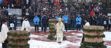 Praznicul Botezului Domnului în Arhiepiscopia Dunării de Jos Praznicul Botezului Domnului în Arhiepiscopia Dunării de Jos