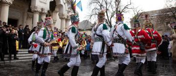 Festivalul de datini şi obiceiuri la Naşterea Domnului şi Anul Nou „Tudor Pamfile“ la Galaţi Festivalul de datini şi obiceiuri la Naşterea Domnului şi Anul Nou „Tudor Pamfile“ la Galaţi