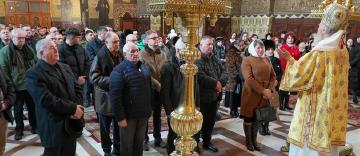 Slujire arhierească la Galați în Duminica lăsatului de sec pentru Postul Mare 