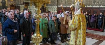 Slujire arhierească la Catedrala arhiepiscopală din Galați