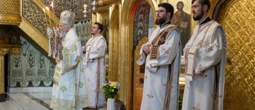 Slujire arhierească la Catedrala arhiepiscopală din Galaţi