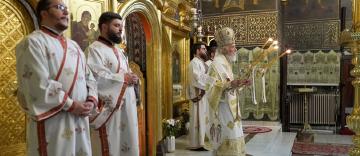 Slujire arhierească la Catedrala arhiepiscopală din Galaţi