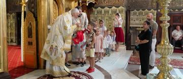 Slujire arhierească la Catedrala arhiepiscopală din Galaţi