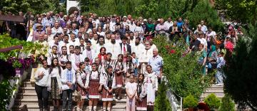 Hramul Mănăstirii Toflea din judeţul Galaţi