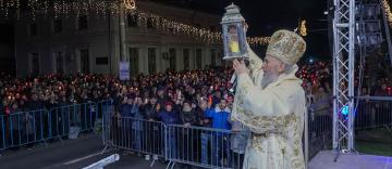 Slujba Învierii Domnului la Catedrala Arhiepiscopală din Galaţi