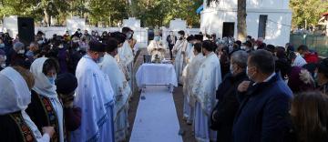 Sfinţirea bisericii din localitatea Mircea Vodă, judeţul Brăila Sfinţirea bisericii din localitatea Mircea Vodă, judeţul Brăila
