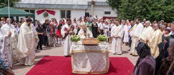Sfinţirea bisericii din Parohia Tichileşti II, judeţul Brăila