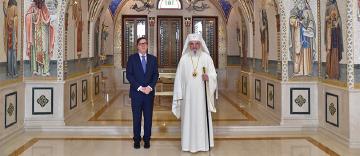 Ambasadorul Regatului Spaniei la București în vizită la Patriarhia Română
