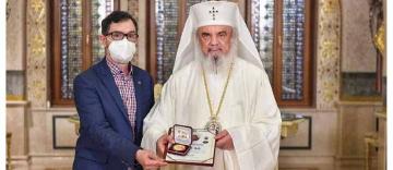 Presedintele ASCOR Galati, premiat de Patriarhul Romaniei Presedintele ASCOR Galati, premiat de Patriarhul Romaniei