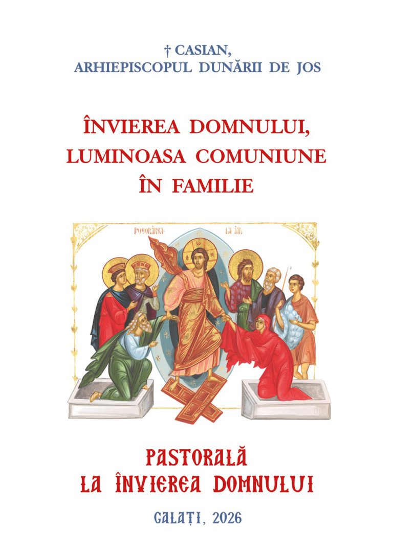 Coperta cărții „Învierea Domnului, luminoasa comuniune în familie”